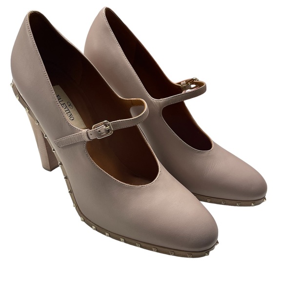 VALENTINO Mary Jane Pumps Sz 40 - Picture 1 of 6